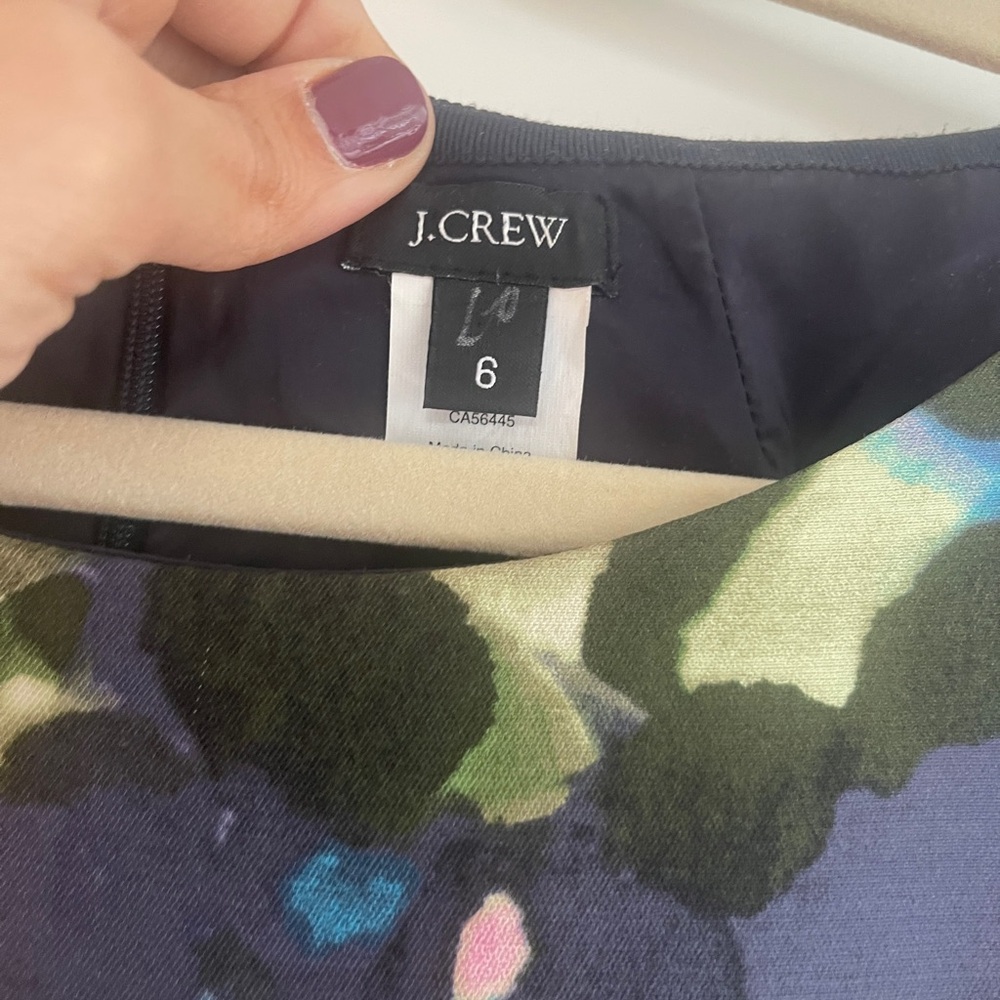 J.Crew Multicolor Floral Dress - Picture 2 of 2